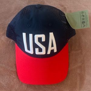 Trucker Cap USA Bold Lettering Baseball Cap Hats